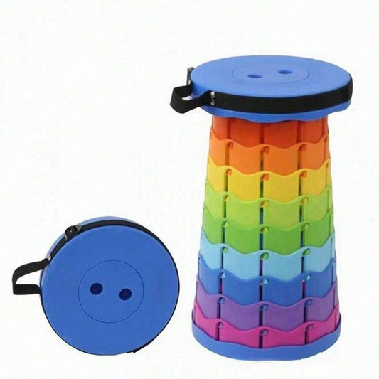 Telescopic Stool Retractable Round Folding Stools