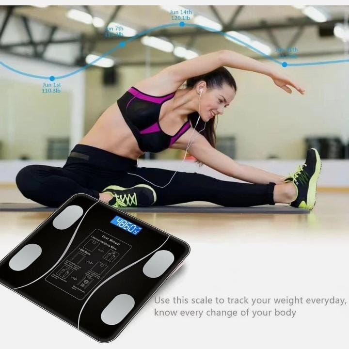 Weighing Scale Bluetooth Body Fat Escamas Smart Electronic
