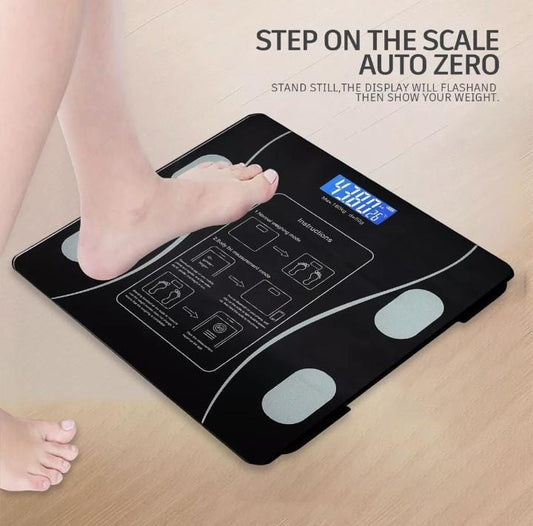 Weighing Scale Bluetooth Body Fat Escamas Smart Electronic