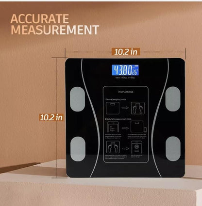 Weighing Scale Bluetooth Body Fat Escamas Smart Electronic