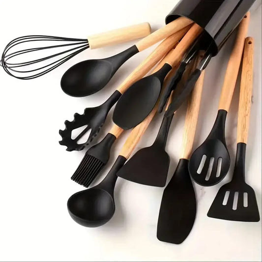 Silicon spoon set 12 pcs